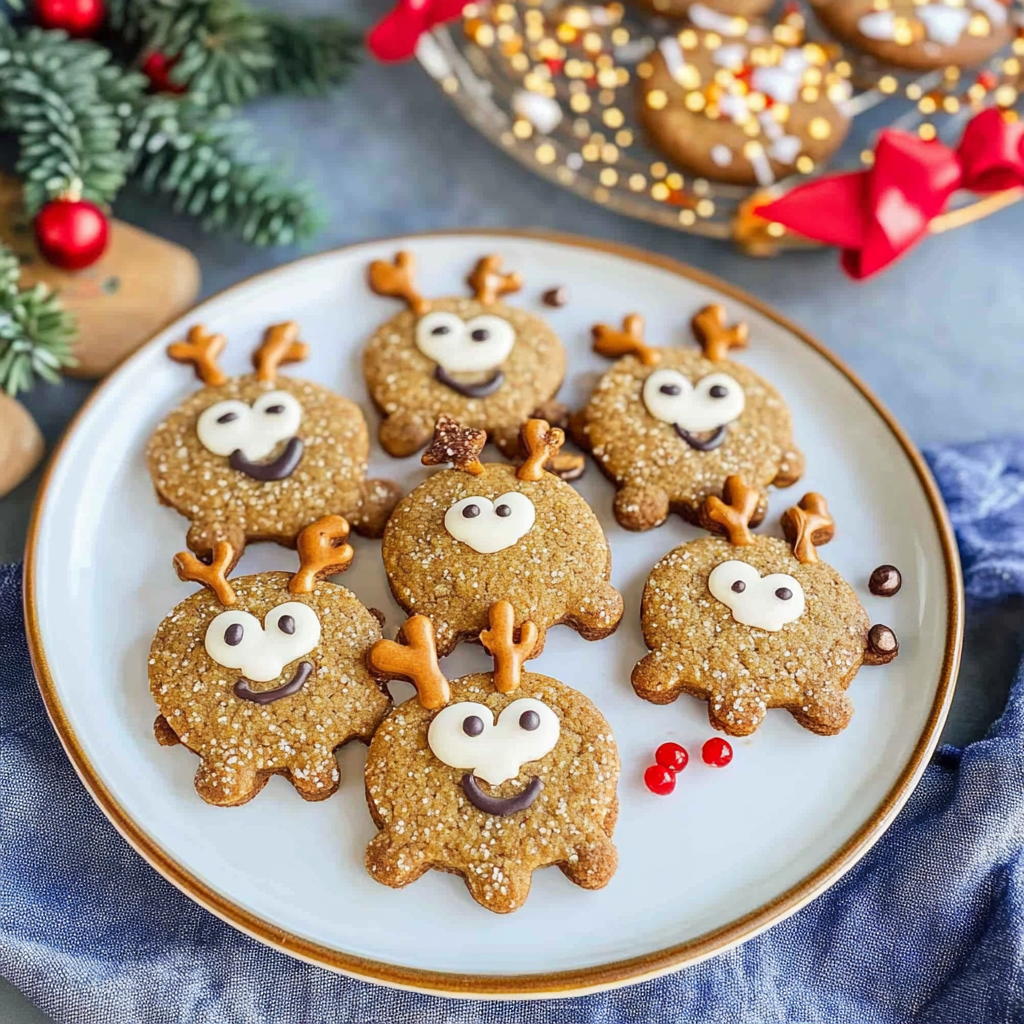 Christmas Reindeer Cookies Recipe