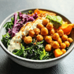 Sweet Potato Chickpea Buddha Bowl Recipe