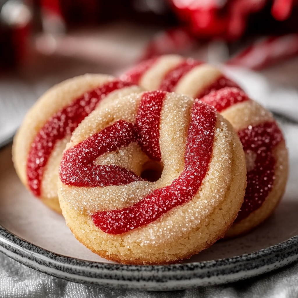 Candy Cane Cookies Recipe