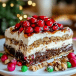 Christmas Cookie Lasagna Recipe