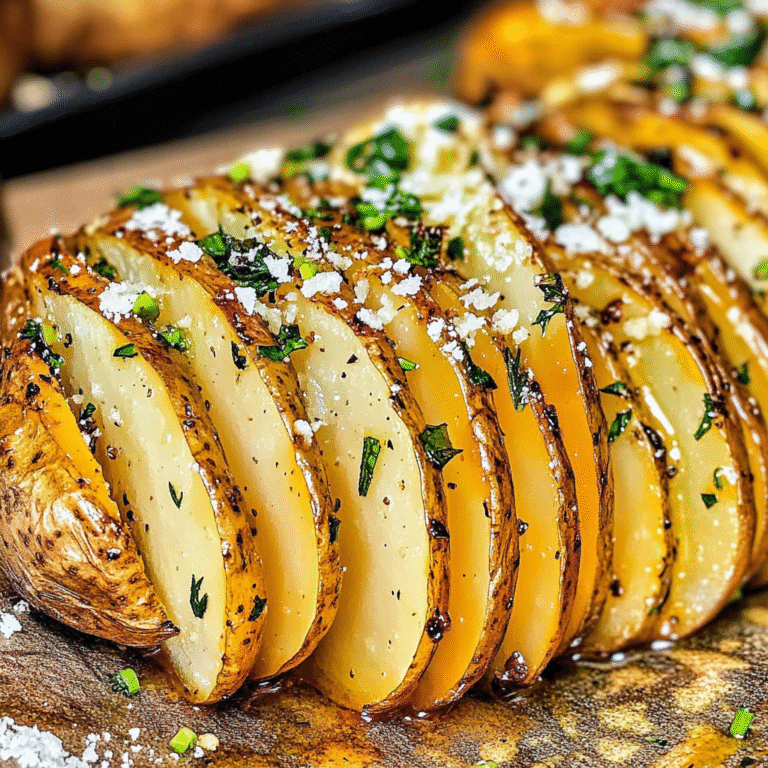 Hasselback Potatoes