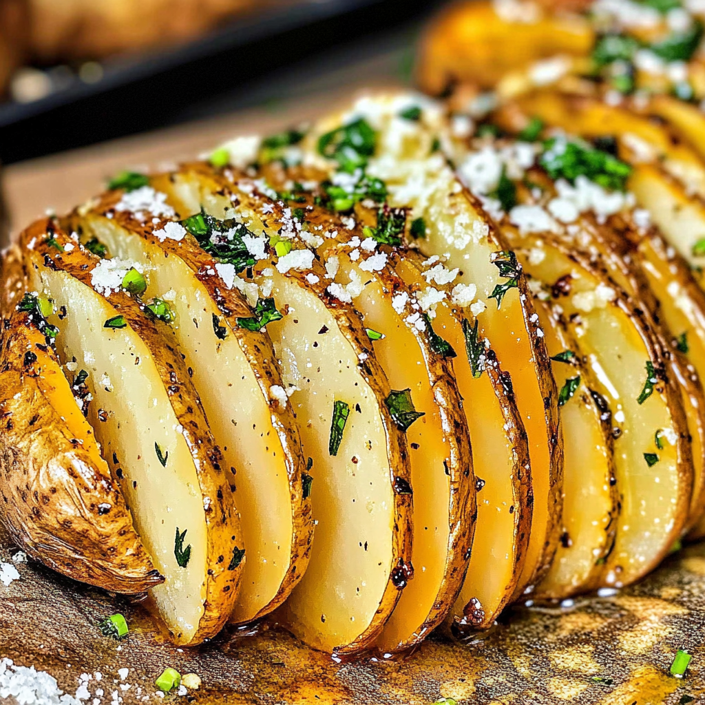 Hasselback Potatoes