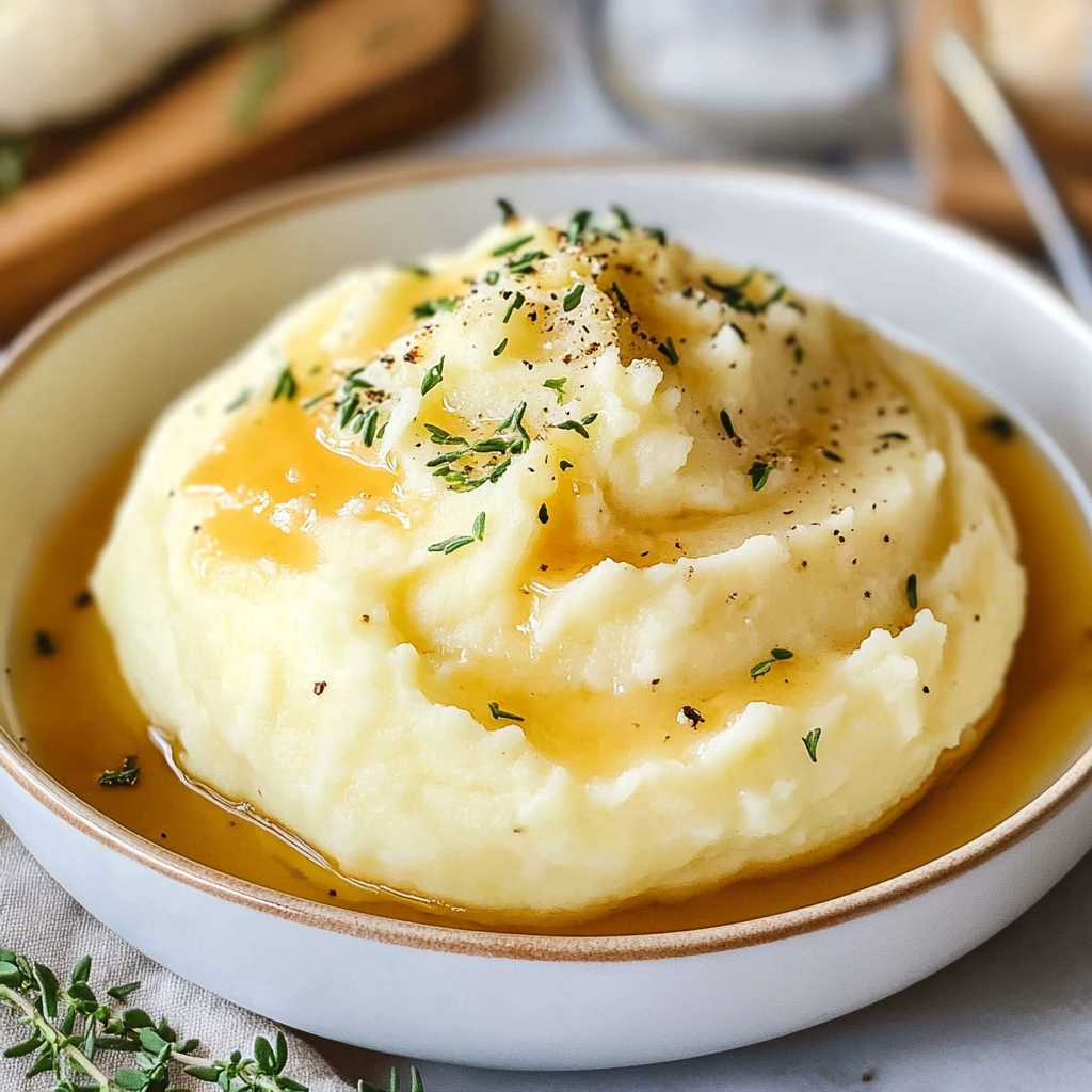 Creamy Garlic Mashed Potatoes