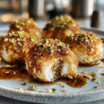 Pistachio Crusted Brie Bites Recipe