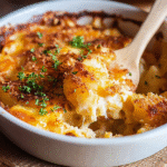 Cheesy Potatoes Au Gratin Recipe