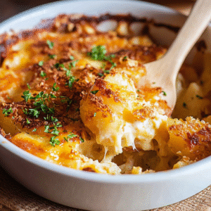 Cheesy Potatoes Au Gratin Recipe