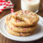 White Chocolate Candy Cane Cookies Recipe