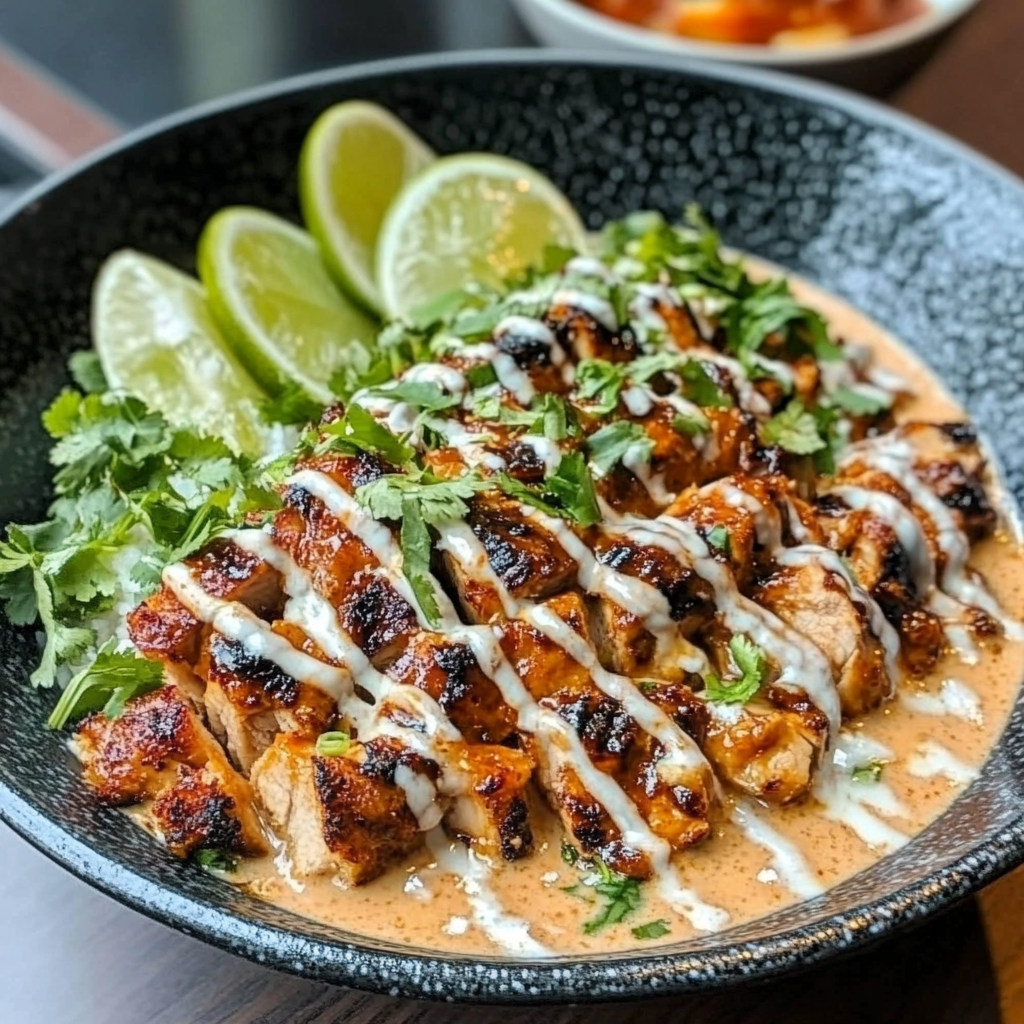 Sweet Chili Chicken Bowl with Zesty Coconut