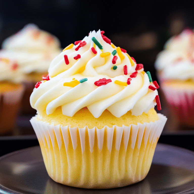Vanilla Cupcake Recipe