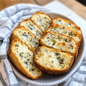 Garlic Parmesan Herb Bread Recipe