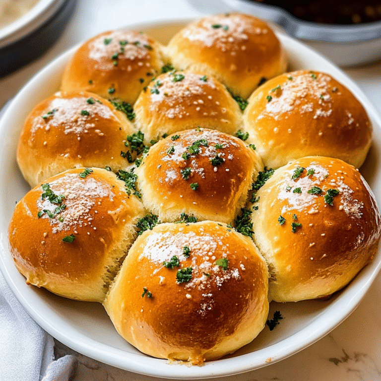 Garlic Bread Rolls Recipe