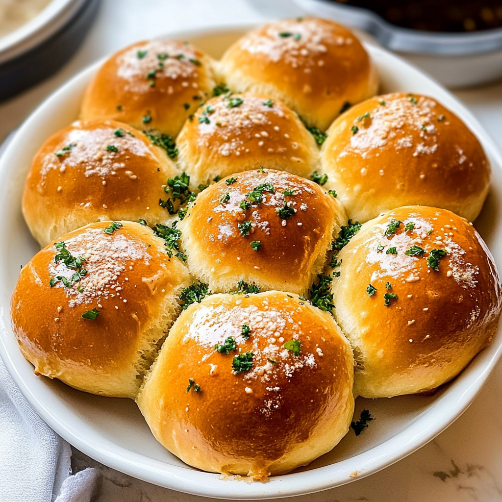 Garlic Bread Rolls Recipe