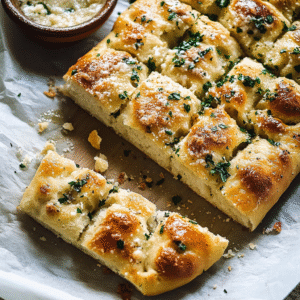 Garlic Parmesan Focaccia Recipe