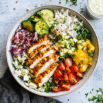 Greek Chicken Bowls