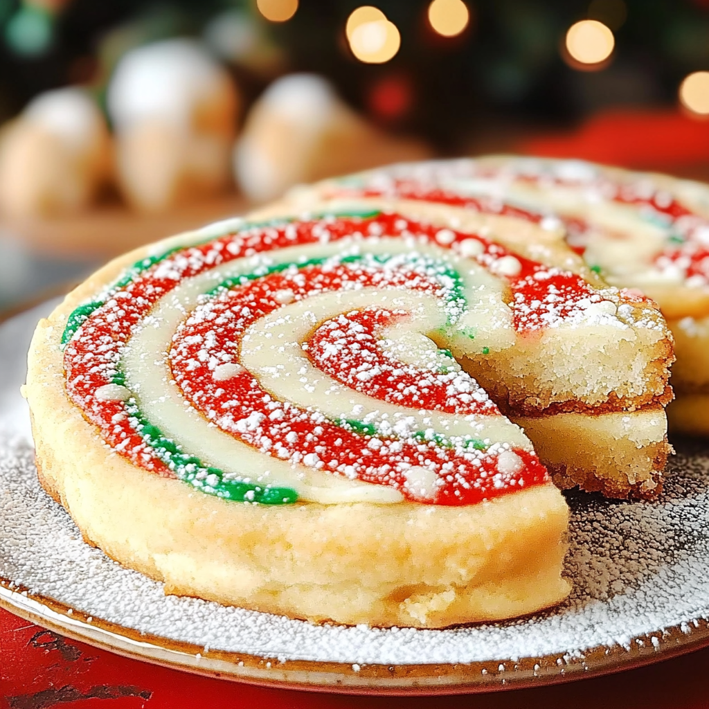 Christmas Pinwheel Cookies