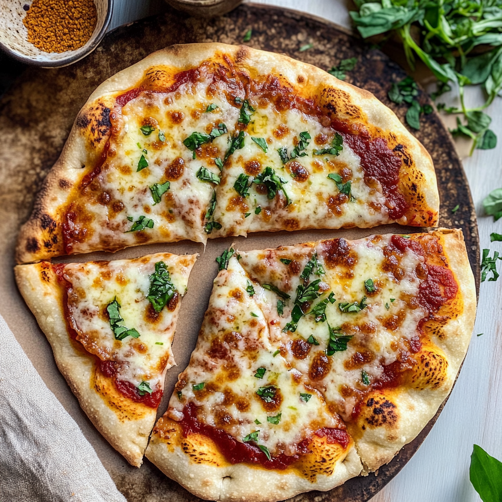 10-Minute Naan Pizza